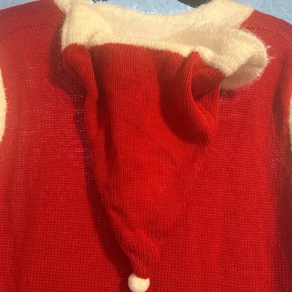 2 piece sexy Mrs. Clause Santa sweater dress set w/hat size XL New with tags - Picture 6 of 13
